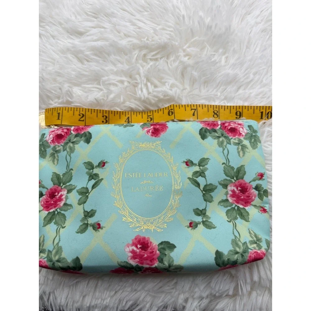 Estee Lauder x Laduree Paris Floral Cosmetic Bag & Skincare‎ Set NEW